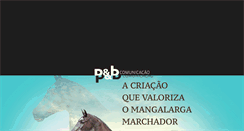 Desktop Screenshot of pebcomunicacao.com.br